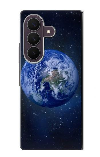 S3430 Bleu planète Etui Coque Housse pour Samsung Galaxy Z Fold 8 Ultra