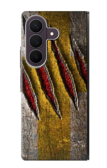 S3603 Entaille de Wolverine griffe de Etui Coque Housse pour Samsung Galaxy Z Fold 8 Ultra