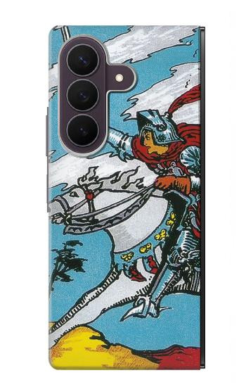 S3731 Carte de tarot chevalier des épées Etui Coque Housse pour Samsung Galaxy Z Fold 8 Ultra