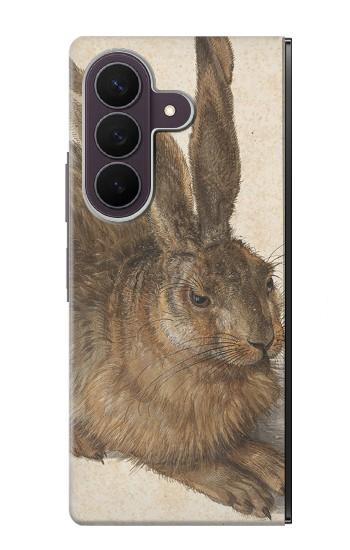 S3781 Albrecht Durer Young Hare Etui Coque Housse pour Samsung Galaxy Z Fold 8 Ultra
