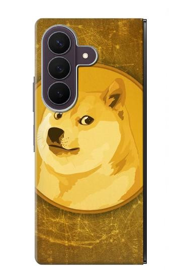 S3826 Dogecoin Shiba Etui Coque Housse pour Samsung Galaxy Z Fold 8 Ultra