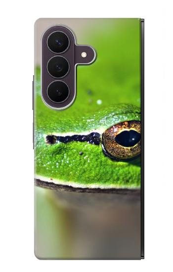 S3845 Grenouille verte Etui Coque Housse pour Samsung Galaxy Z Fold 8 Ultra