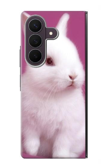 S3870 Mignon bébé lapin Etui Coque Housse pour Samsung Galaxy Z Fold 8 Ultra