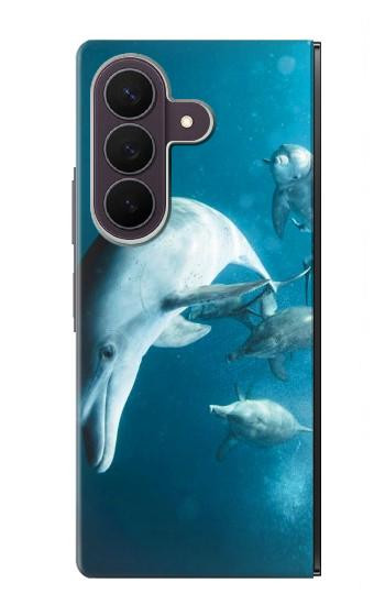 S3878 Dauphin Etui Coque Housse pour Samsung Galaxy Z Fold 8 Ultra