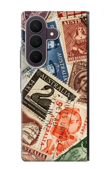 S3900 Timbres Etui Coque Housse pour Samsung Galaxy Z Fold 8 Ultra