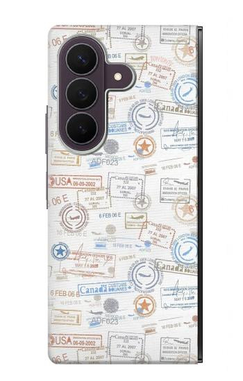 S3903 Timbres de voyage Etui Coque Housse pour Samsung Galaxy Z Fold 8 Ultra