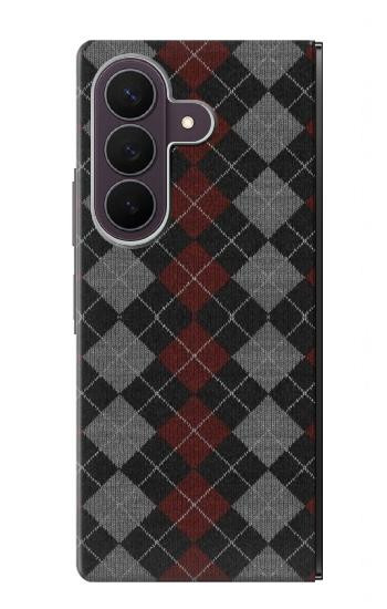S3907 Texture de chandail Etui Coque Housse pour Samsung Galaxy Z Fold 8 Ultra