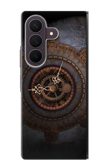 S3908 Horloge Vintage Etui Coque Housse pour Samsung Galaxy Z Fold 8 Ultra