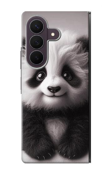 S3978 Bébé panda mignon Etui Coque Housse pour Samsung Galaxy Z Fold 8 Ultra