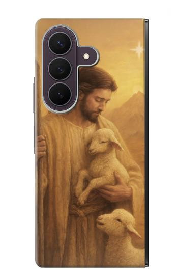 S4042 Jésus miséricordieux Etui Coque Housse pour Samsung Galaxy Z Fold 8 Ultra
