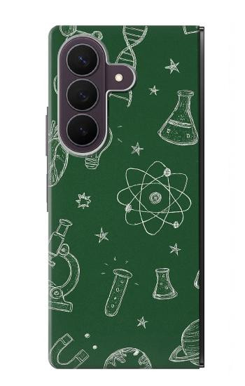 S4059 Graphisme scientifique sur tableau noir Etui Coque Housse pour Samsung Galaxy Z Fold 8 Ultra