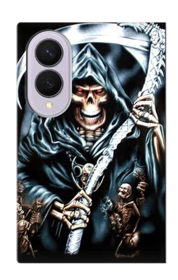 S0295 faucheuse Etui Coque Housse pour Samsung Galaxy Z Fold 8