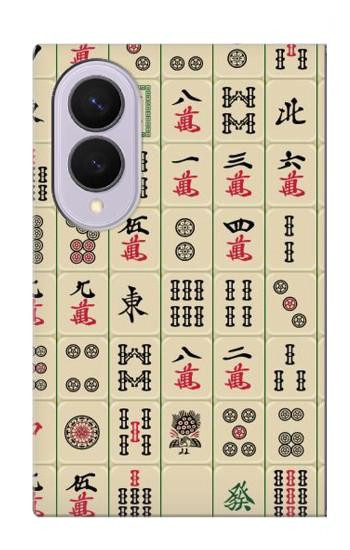 S0802 Mahjong Etui Coque Housse pour Samsung Galaxy Z Fold 8