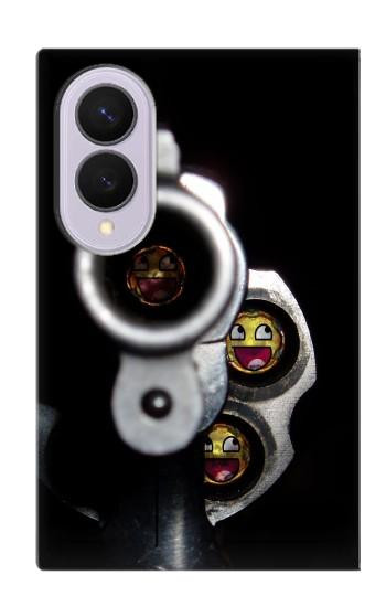 S1109 sourire pistolet Etui Coque Housse pour Samsung Galaxy Z Fold 8