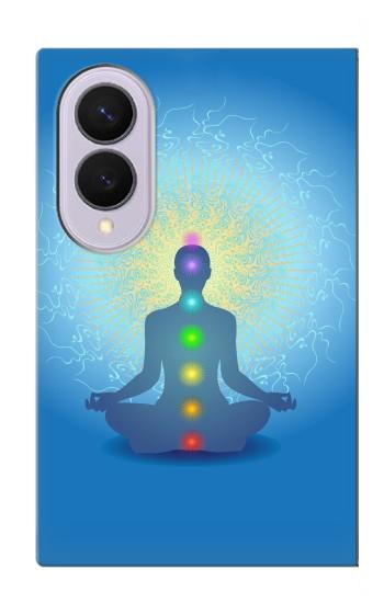 S2295 Bhuddha Aura Chakra Équilibrage guérison Etui Coque Housse pour Samsung Galaxy Z Fold 8