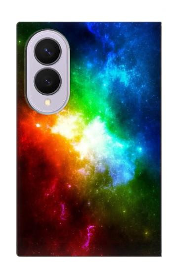 S2312 Arc en ciel coloré espace Galaxie Etui Coque Housse pour Samsung Galaxy Z Fold 8