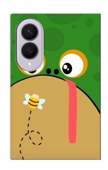 S2765 Grenouille abeille mignon Dessin animé Etui Coque Housse pour Samsung Galaxy Z Fold 8