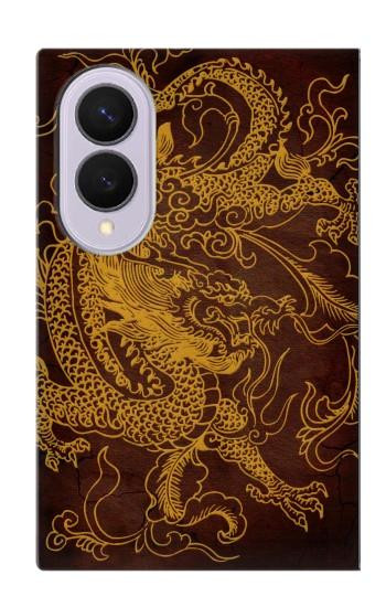 S2911 Dragon chinois Etui Coque Housse pour Samsung Galaxy Z Fold 8