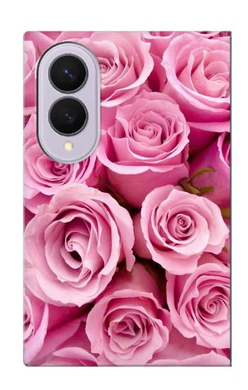 S2943 Rose rose Etui Coque Housse pour Samsung Galaxy Z Fold 8