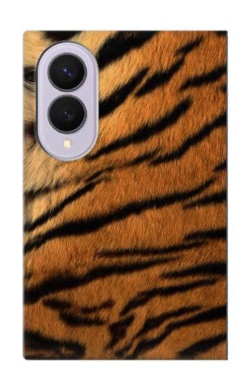 S2962 Tigre Stripes imprimé graphique Etui Coque Housse pour Samsung Galaxy Z Fold 8