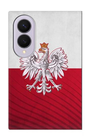 S3005 Pologne Football Football Etui Coque Housse pour Samsung Galaxy Z Fold 8