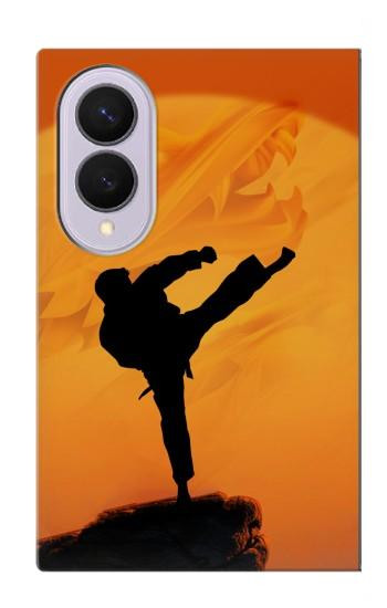 S3024 Kung Fu Karate Combattant Etui Coque Housse pour Samsung Galaxy Z Fold 8