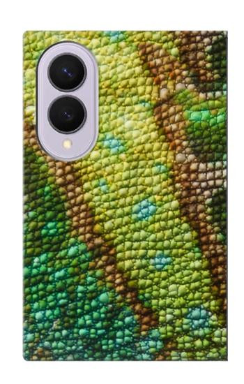 S3057 Imprimé graphique Lezard Peau Etui Coque Housse pour Samsung Galaxy Z Fold 8