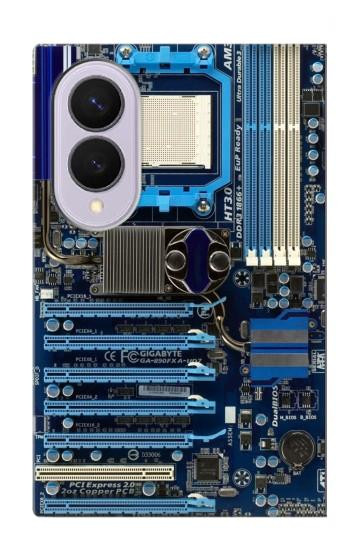 S3163 Carte mère ordinateur Etui Coque Housse pour Samsung Galaxy Z Fold 8