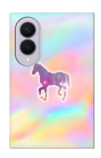 S3203 Arc en ciel Licorne Etui Coque Housse pour Samsung Galaxy Z Fold 8