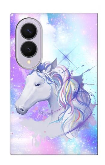 S3375 Licorne Etui Coque Housse pour Samsung Galaxy Z Fold 8