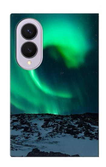 S3667 Aurora Northern Light Etui Coque Housse pour Samsung Galaxy Z Fold 8