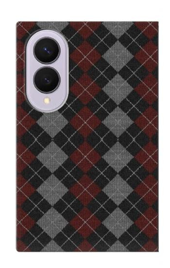 S3907 Texture de chandail Etui Coque Housse pour Samsung Galaxy Z Fold 8