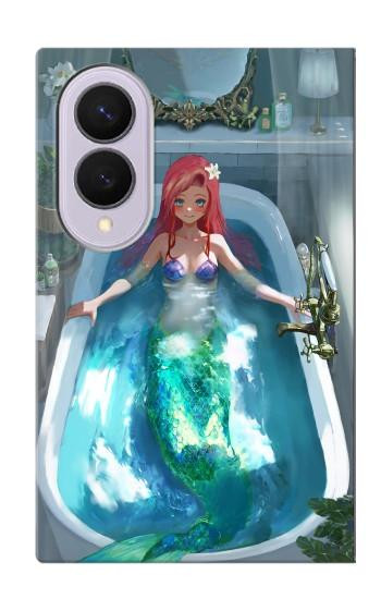 S3911 Jolie petite sirène Aqua Spa Etui Coque Housse pour Samsung Galaxy Z Fold 8