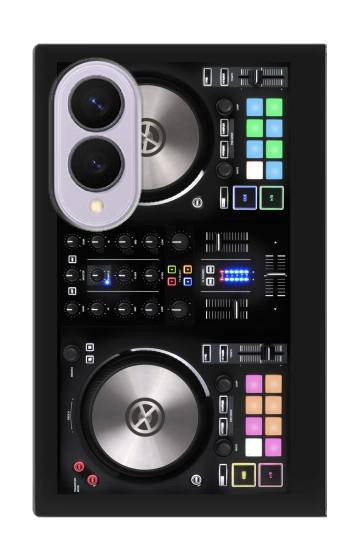 S3931 Peinture graphique pour table de mixage DJ Etui Coque Housse pour Samsung Galaxy Z Fold 8