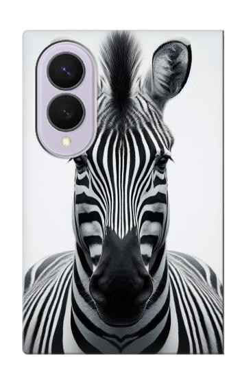 S4027 Zèbre Etui Coque Housse pour Samsung Galaxy Z Fold 8