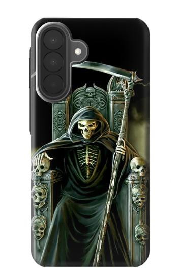 S1024 Roi Squelette Faucheuse Etui Coque Housse pour Samsung Galaxy A27