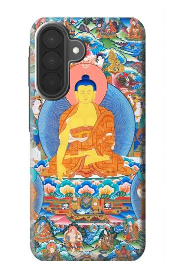S1256 Peinture Bouddha Etui Coque Housse pour Samsung Galaxy A27