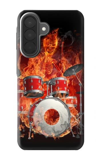 S1431 crâne de tambour Etui Coque Housse pour Samsung Galaxy A27