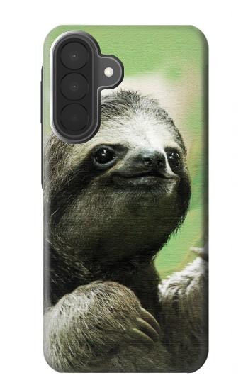 S2708 Sourire Sloth Etui Coque Housse pour Samsung Galaxy A27