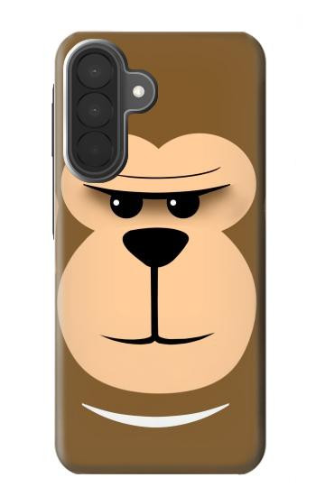 S2721 Mignon grincheux Singe Dessin animé Etui Coque Housse pour Samsung Galaxy A27