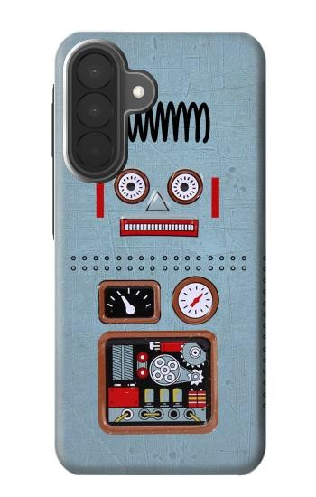 S3040 Retro Robot Jouet Etui Coque Housse pour Samsung Galaxy A27