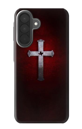 S3160 Croix chrétienne Etui Coque Housse pour Samsung Galaxy A27