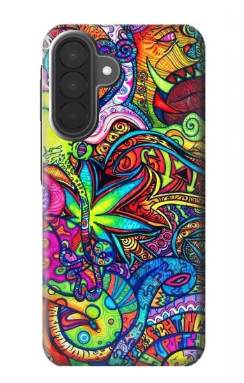 S3255 Motif Art coloré Etui Coque Housse pour Samsung Galaxy A27
