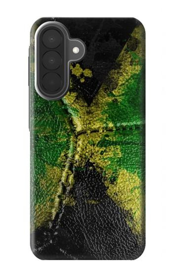 S3319 Jamaïque Drapeau graphique Football Millésime Etui Coque Housse pour Samsung Galaxy A27