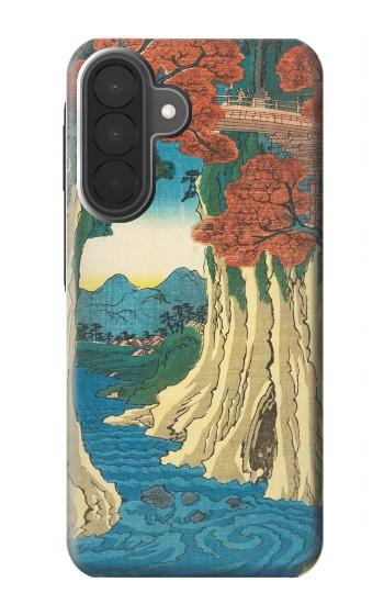 S3348 Utagawa Hiroshige Le singe Pont Etui Coque Housse pour Samsung Galaxy A27
