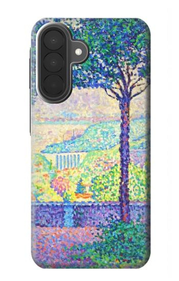 S3349 Paul Signac Terrasse de Meudon Etui Coque Housse pour Samsung Galaxy A27
