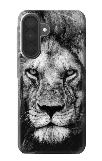 S3372 Lion Visage Etui Coque Housse pour Samsung Galaxy A27