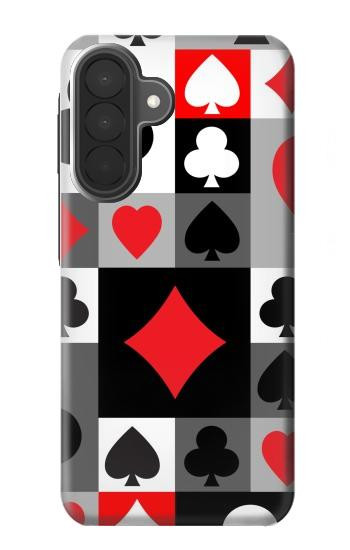 S3463 Costume Poker Carte Etui Coque Housse pour Samsung Galaxy A27