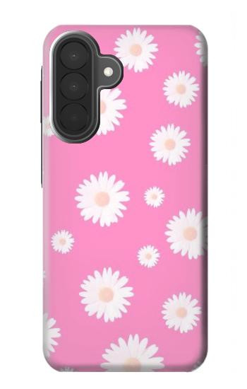 S3500 Motif floral rose Etui Coque Housse pour Samsung Galaxy A27