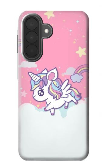 S3518 Licorne Dessin animé Etui Coque Housse pour Samsung Galaxy A27